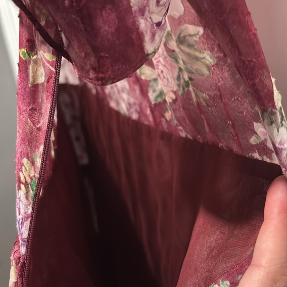 LOVESHACKFANCY cats mini silk blend floral dress - Picture 6 of 8